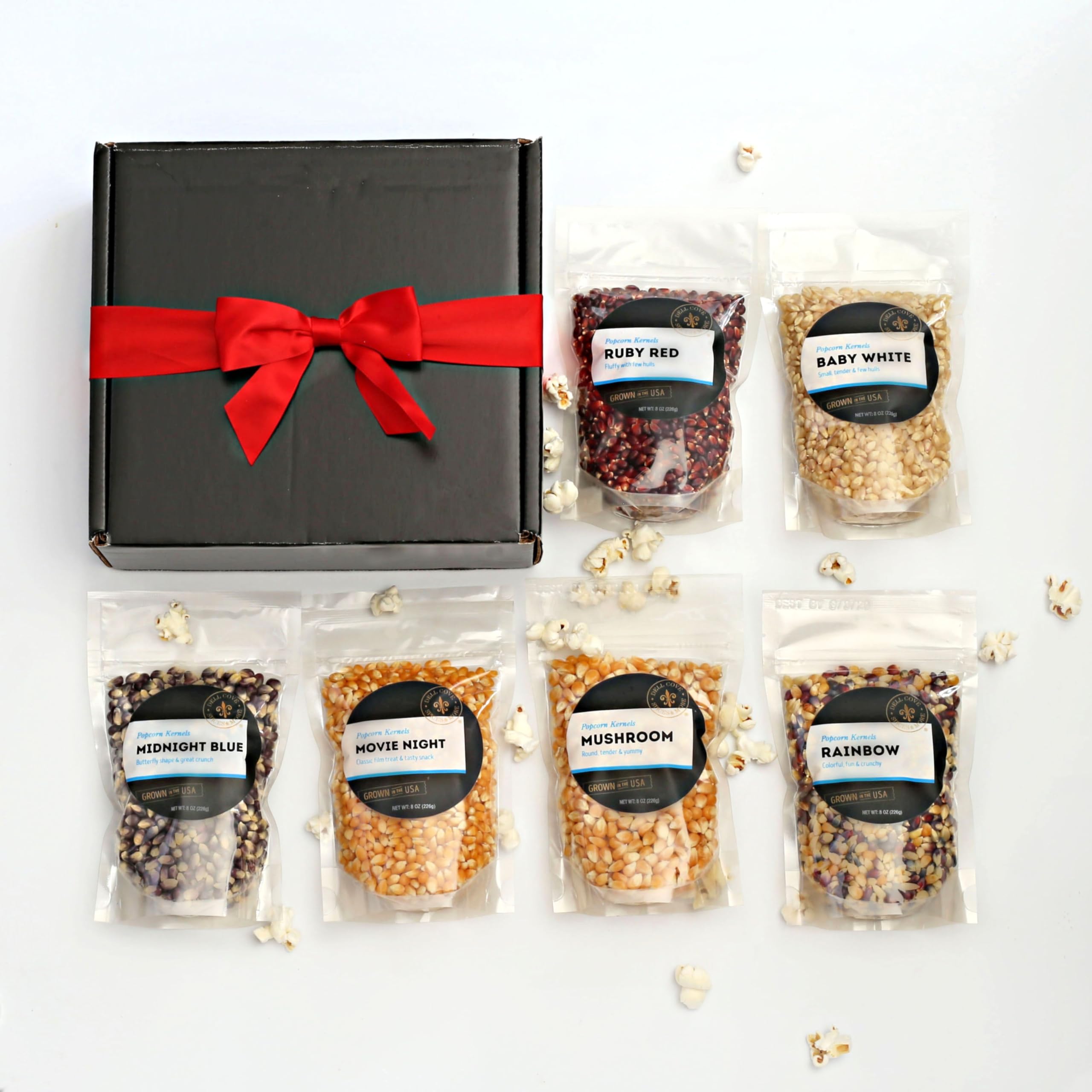 Amazon.com: Dell Cove Spices Gourmet Popcorn Kernel 6-Pack Variety